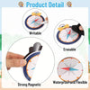 A set of 16 nautical magnets featuring captain designs, demonstrating writability, erasability, strong magnetic properties, a