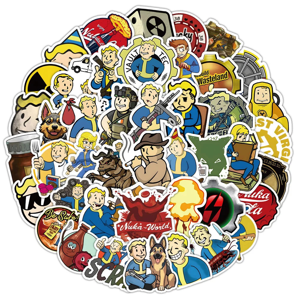 A collection of graffiti art stickers featuring characters and designs for phones and notebooks.