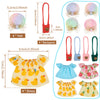 Dress-Up Goose Outfit Set with Hat, Glasses & Necklace