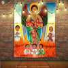 Virgin Mary & Jesus Nativity Wall Tapestry