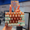 Giant Keycap Fidget Clicker Keychain Set