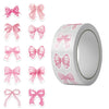 A set of pink decorative bow stickers and envelopes for rewards