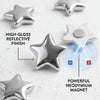Star-Shaped Magnetic Photo Clips for Fridge and Notice Boards