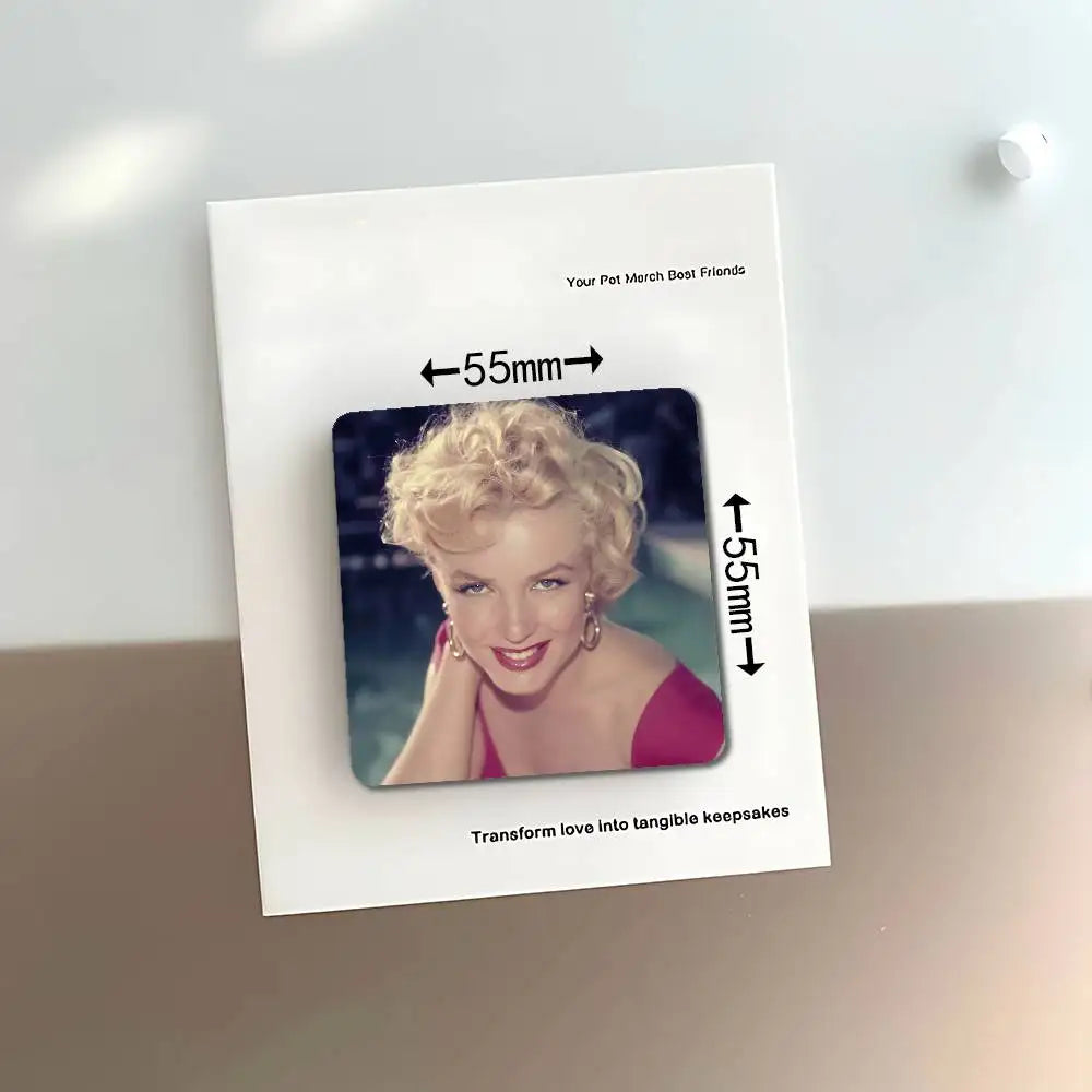 Marilyn Monroe Cartoon Fridge Magnets – Retro Pop Art Decor