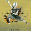 Minimalist canvas wall art featuring an animated character from Avatar: The Last Airbender in a dynamic pose.