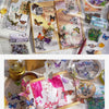 A collection of butterfly art collage stickers and embellishments for scrapbooking