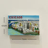 3D Resin Fridge Magnets – Iconic American Landmarks