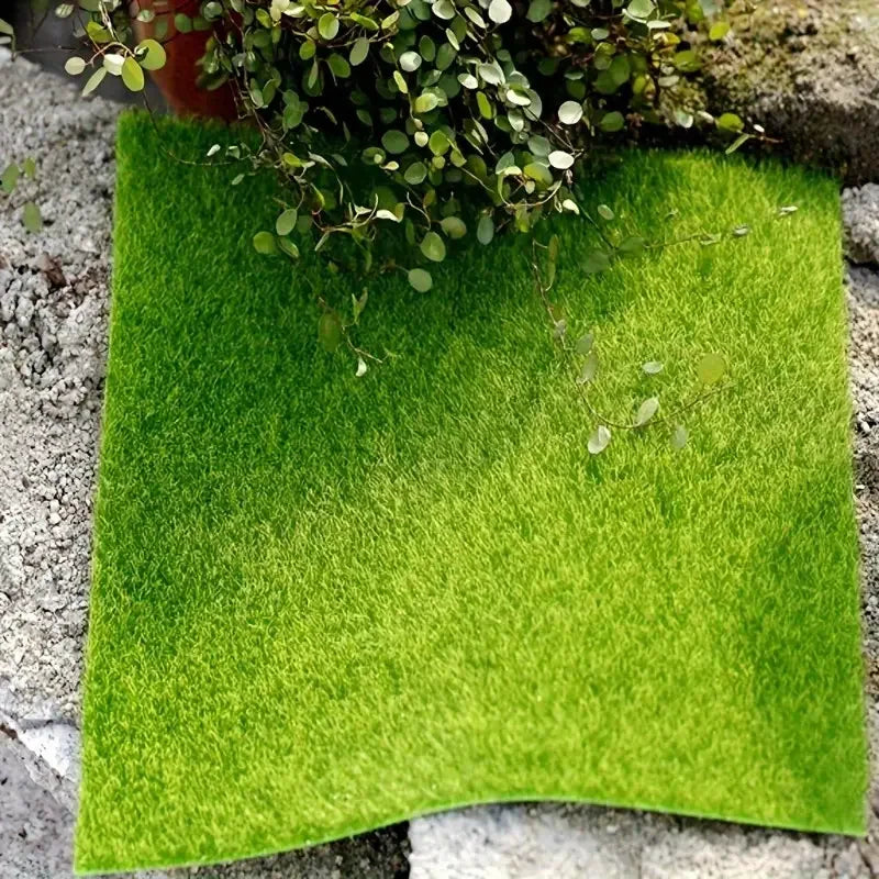 Realistic Artificial Grass Mat for Decor and Displays