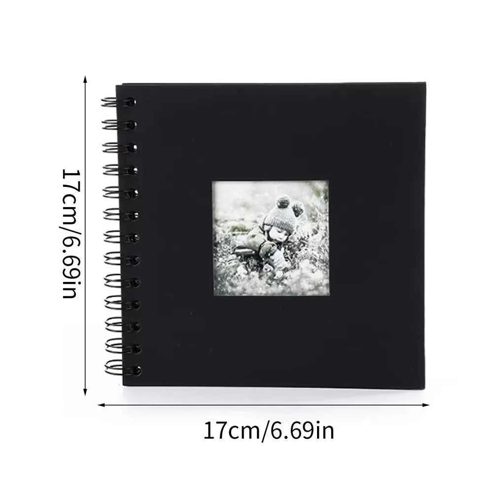 6-Inch Scrapbook Photo Album with Window Cover