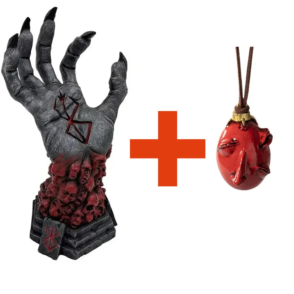 Gothic Resin Hand Wall Hook & Key Holder