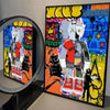 Graffiti Teddy Bear Art Print – Edgy Wall Decor