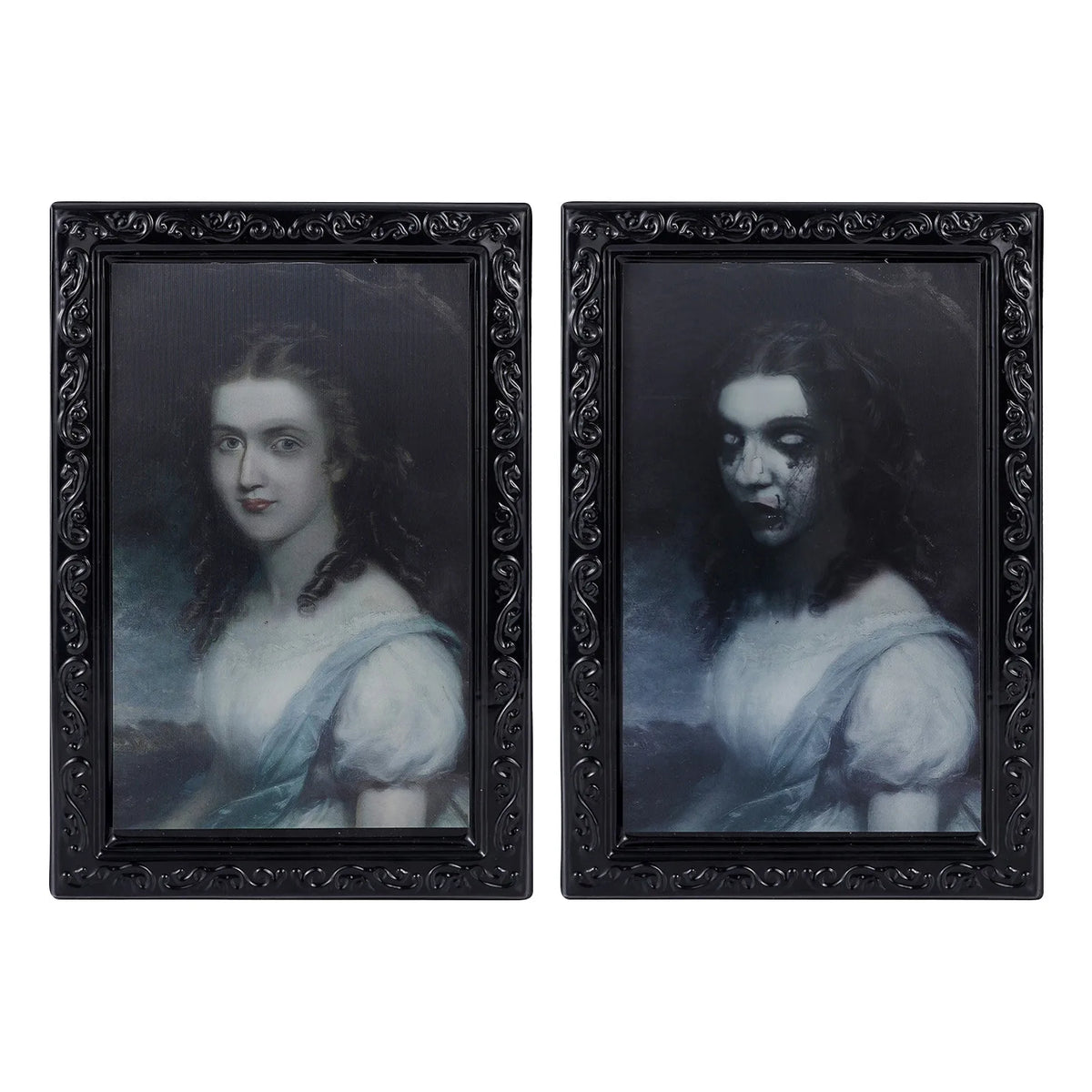 3D Changing Face Ghost Portrait Halloween Decoration
