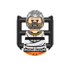 A grey and black horror movie icon minifigure built from building blocks.