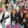 Anime Bleach Wandkunst Leinendruck mit mehreren Charakteren in traditioneller Kleidung