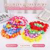 Bright party gift featuring colorful LED flower crowns for wedding, prom, and festival use.