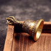 Tibetan Bronze Decorative Bell with Keychain