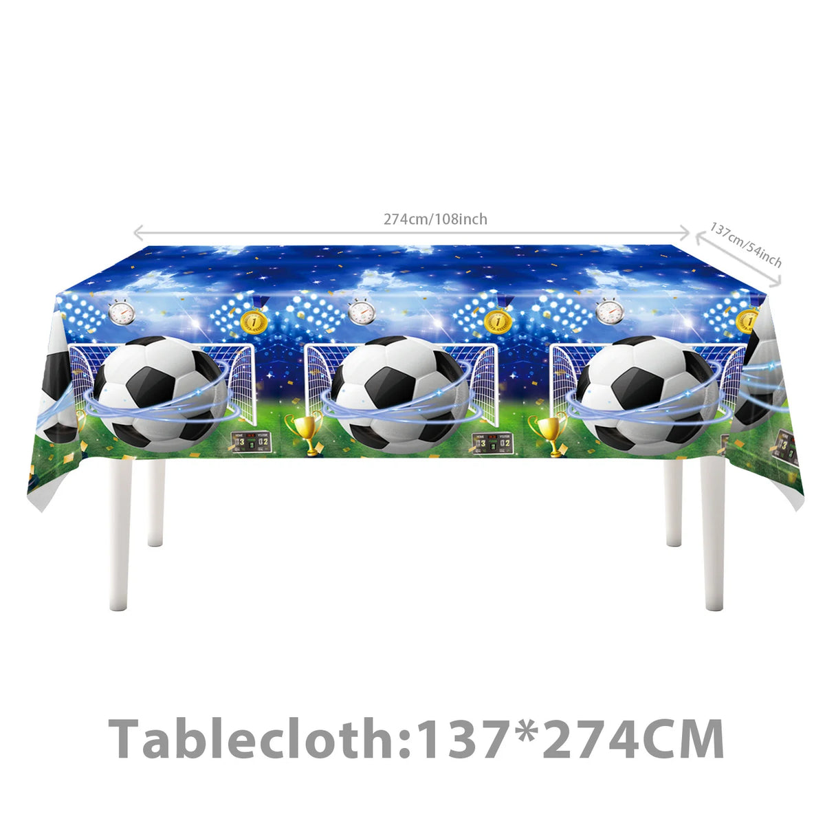 Soccer Birthday Party Decoration Kit