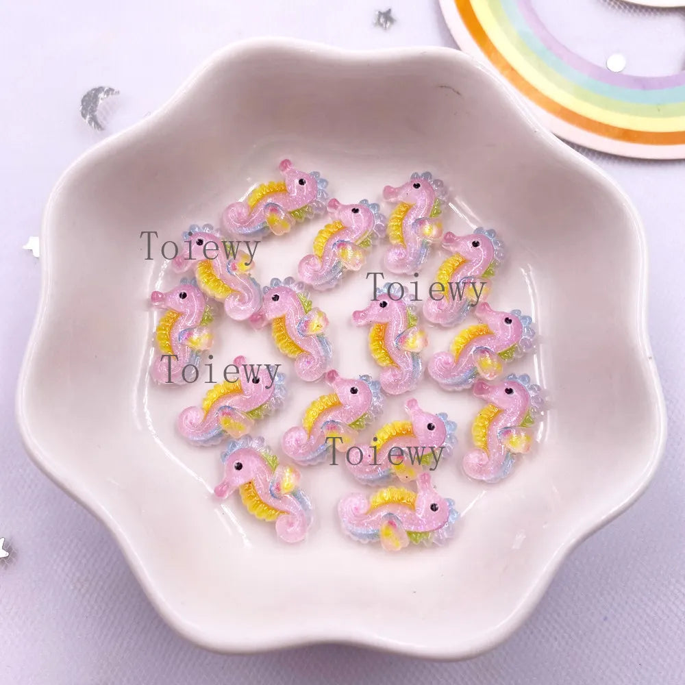 Ocean-Themed Resin Charms for Jewelry and Craft Projects