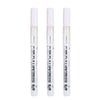 Three extra-fine point acrylic paint pens for multi-surface art displayed vertically.