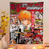 Japanese Anime Tapestry Wall Hanging for Bedroom & Dorm Decor