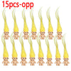 A collection of fifteen yellow mini retro troll doll collectible figures.