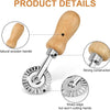 Ravioli Stamp and Cutter Set with Wooden Handle