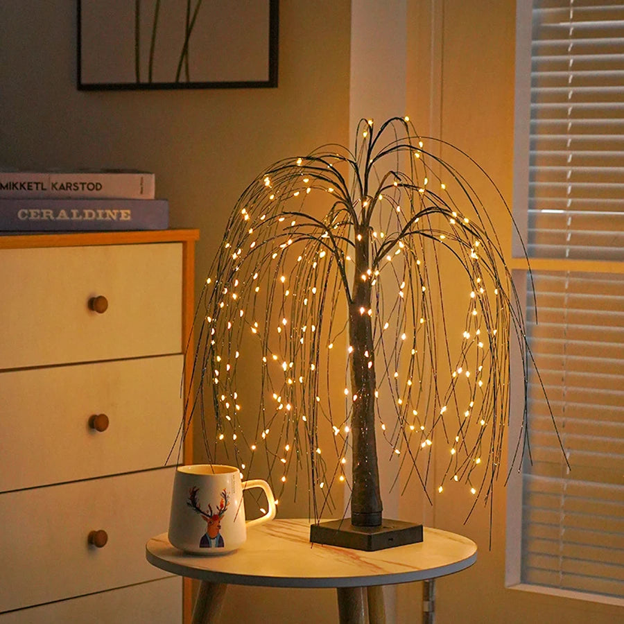LED Willow Tree Lights for Holiday & Home Decor