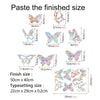 Rainbow Prism Window Stickers – 29 Assorted Sun Catcher Designs