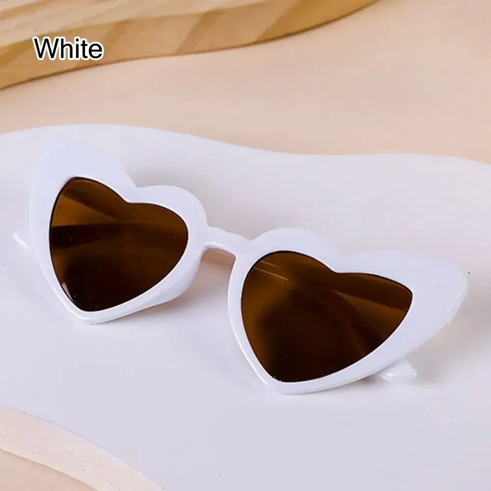 Kids Heart-Shaped Sunglasses with UV400 Protection
