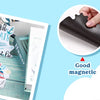 A set of magnetic cruise door decorations featuring cute sayings and bright colors for marine themes.