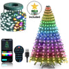 Smart Star-Shaped Christmas String Lights with App Control