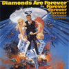 A movie poster featuring Sean Connery as James Bond 007 surrounded by a blue light beam and various action scenes.