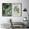 Canvas wall art featuring album covers for Lush Mitski and Mitski titled Today I Will Wear My White Button Down and A Burning