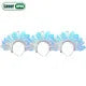 LED glowing headband with blue light effects for parties and cosplay
