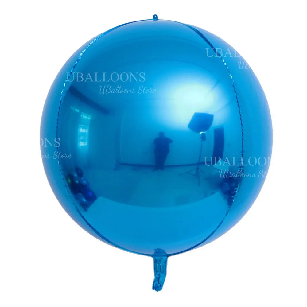 Royal Blue Foil Balloons (10-50 inch) for Party Decor