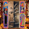 Day of the Dead Sugar Skull Door Banners – Set of 2