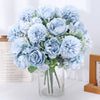 Realistic Silk Peony Artificial Flowers for Weddings & Home Décor