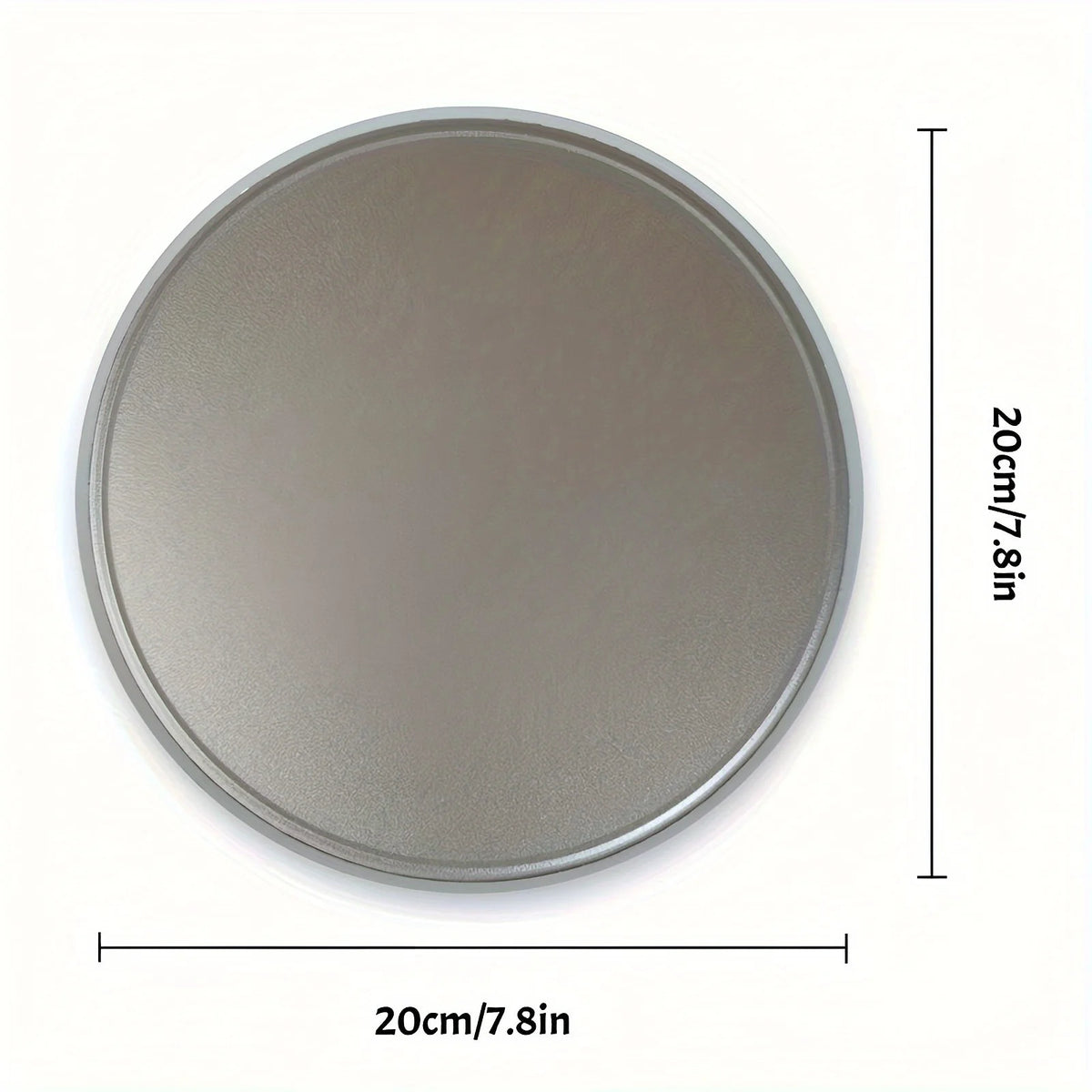 Round metal wall art featuring the Spanish Psalms 23 Bible verse, measuring 20cm or 7.8in in diameter.