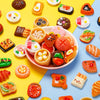Miniature Dollhouse Food Set with Snacks, Cakes, Drinks & Wine