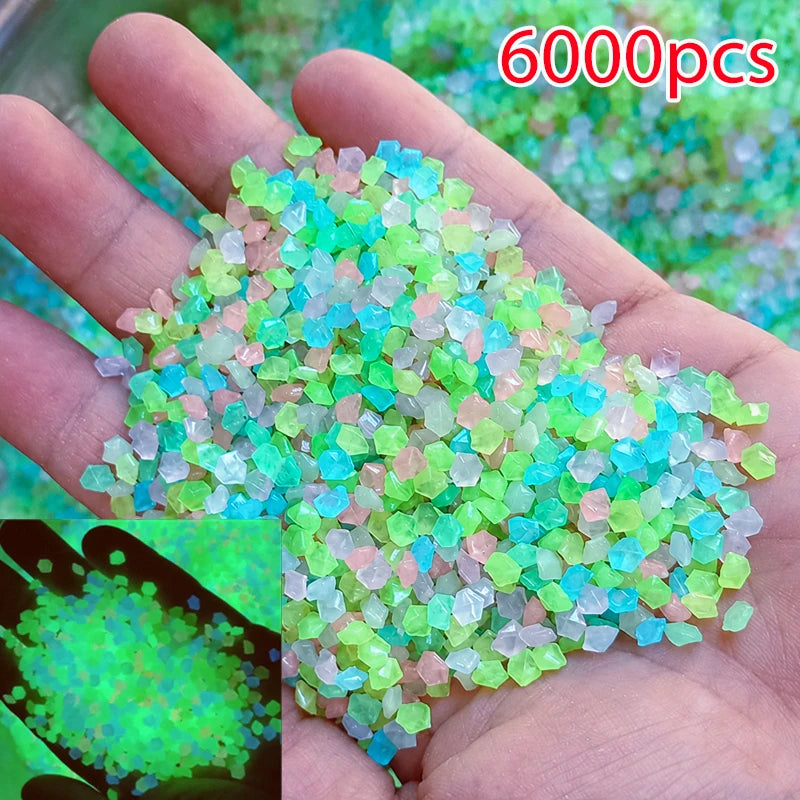 Glow-in-the-Dark Decorative Sand for Gardens, Parties & Crafts