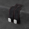 Suede Car Headrest Hooks for Bags and Groceries