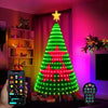 Smart Star-Shaped Christmas String Lights with App Control