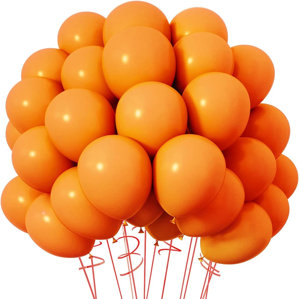 Retro Pastel Latex Balloons for Parties & Celebrations