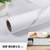 Roll of matte marble self-adhesive waterproof wallpaper for kitchen and furniture