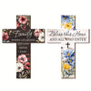 Rustic Wooden Cross Wall Decor for Home & Prayer Room