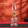 Classic Glass Oil Lamp – Vintage Portable Lantern for Indoor & Outdoor Decor