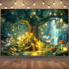 Enchanted Forest Birthday Party Photography Backdrop