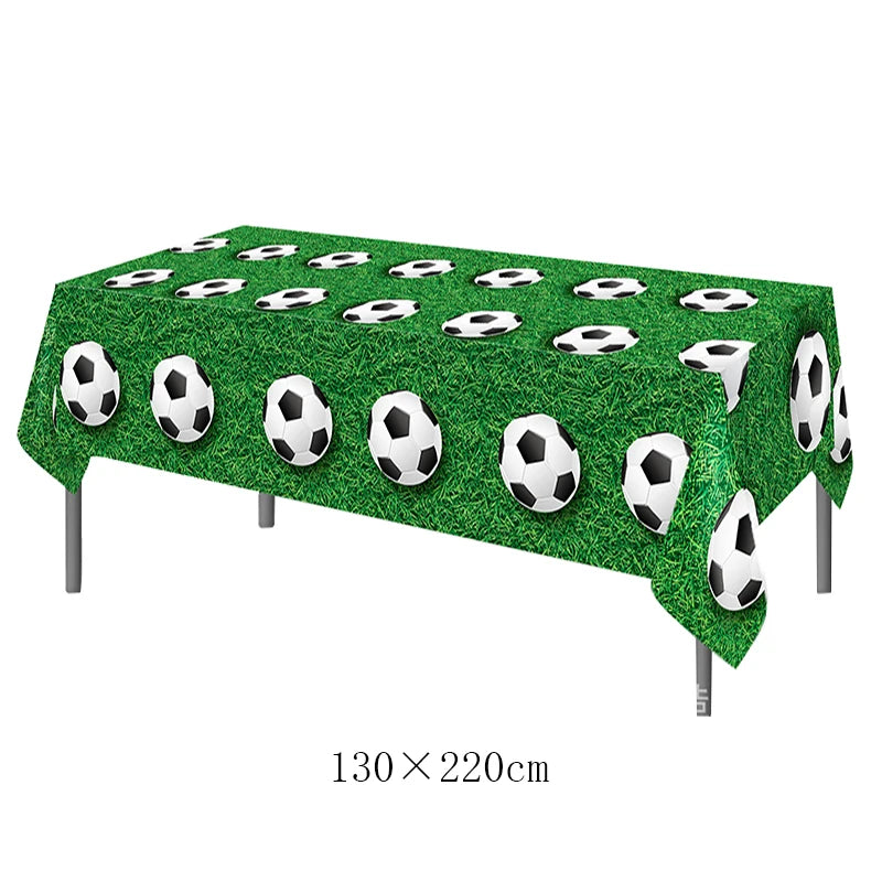 Soccer Party Disposable Tableware Set