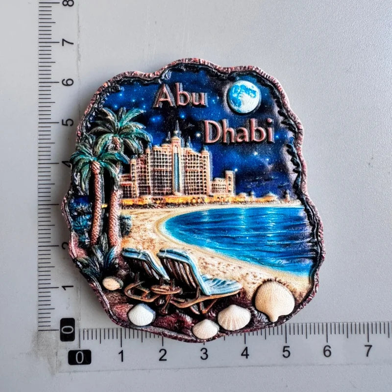 Scenic Souvenir Fridge Magnets – World Travel Collection