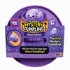 A purple fidget toy set featuring a ghost dumpling and various mystery elements for children.